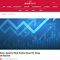 TTR Data: Spains M&A Market Sees 5% Drop in Deal Volume